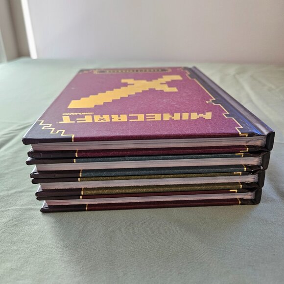 4 Minecraft Mojang Hardcover Books - Redstone, Combat, Beginner's & Construction - Picture 9 of 12